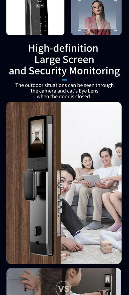 Smart Fingerprint Door Lock with WiFi and App Control