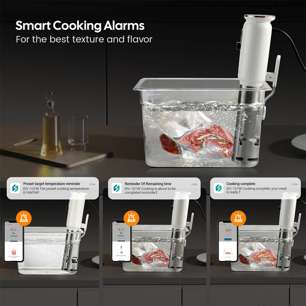 WiFi Sous Vide Precision Cooker 1000W Digital