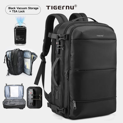 Smart Vacuum Travel Backpack with TSA Lock