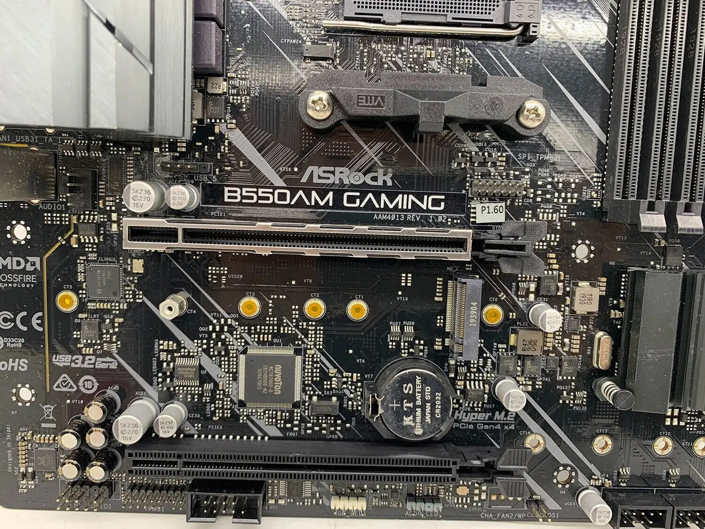 AM4 B550M Micro ATX Motherboard with Ryzen 5600 CPU DDR4 M.2