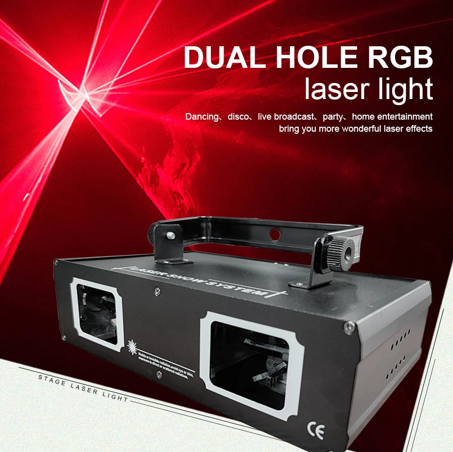 Disco RGB Beam Scanner Light for DJ Wedding Bar