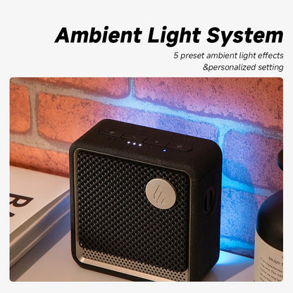 Edifier ES20 Portable Bluetooth Speaker with Deep Bass and LED Lights
