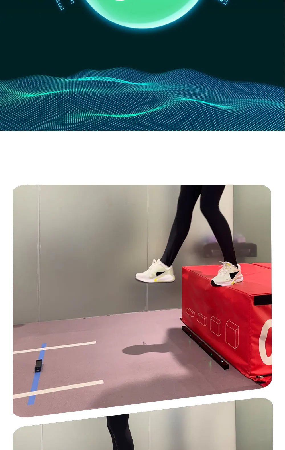 Jump Sensor Light Blanket Tester for Real-Time Data Monitoring