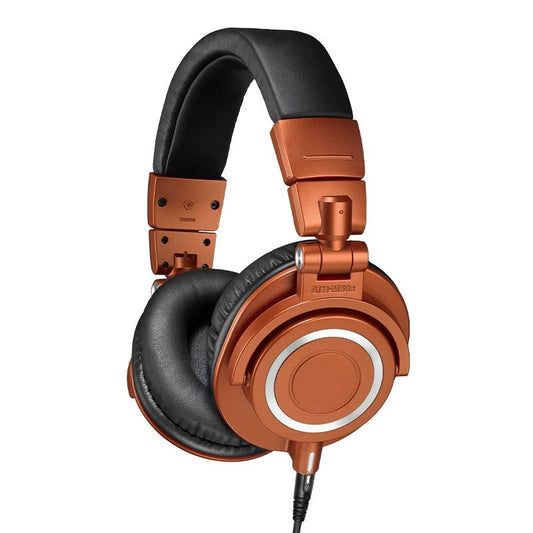 Professional Recording Headphones 45mm Drivers Orange