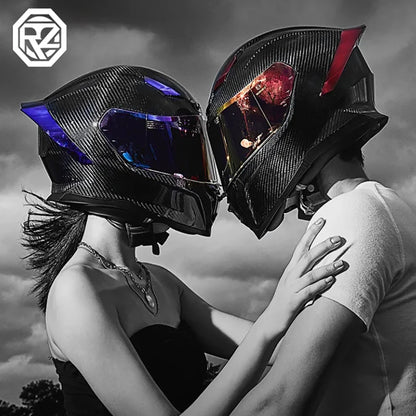 Four Seasons Motorcycle Helmet Full Face L