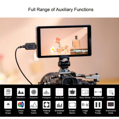 6 Inch 4K Camera Field Monitor 1200nit High Brightness