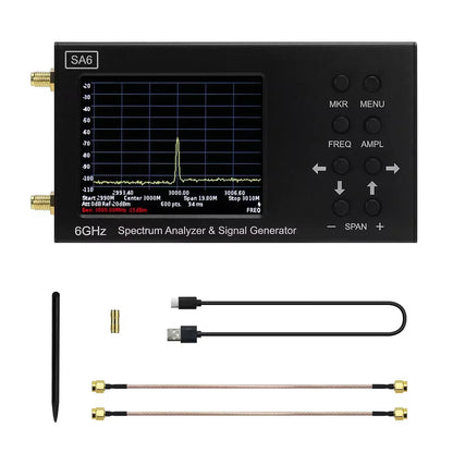 Portable 6GHz Spectrum Analyzer Signal Generator