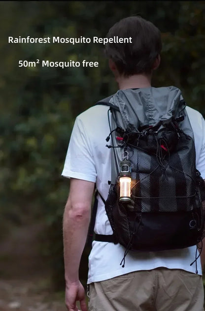 Compact Outdoor 2-in-1 Mosquito Repeller Lamp