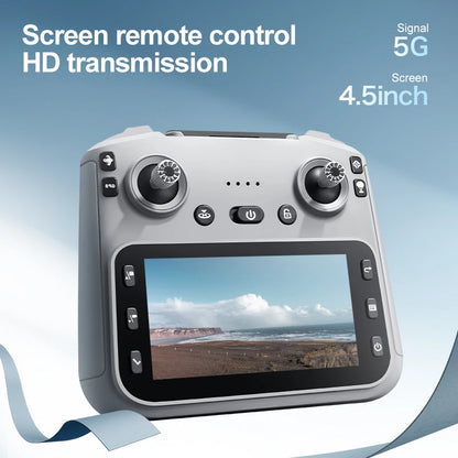 8K HD GPS Drone with 1-Battery and Screen