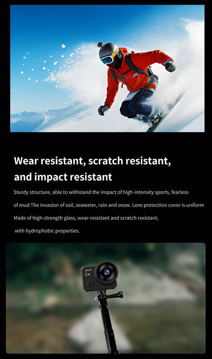 V10 5K Action Camera with Electronic Image Stabilization