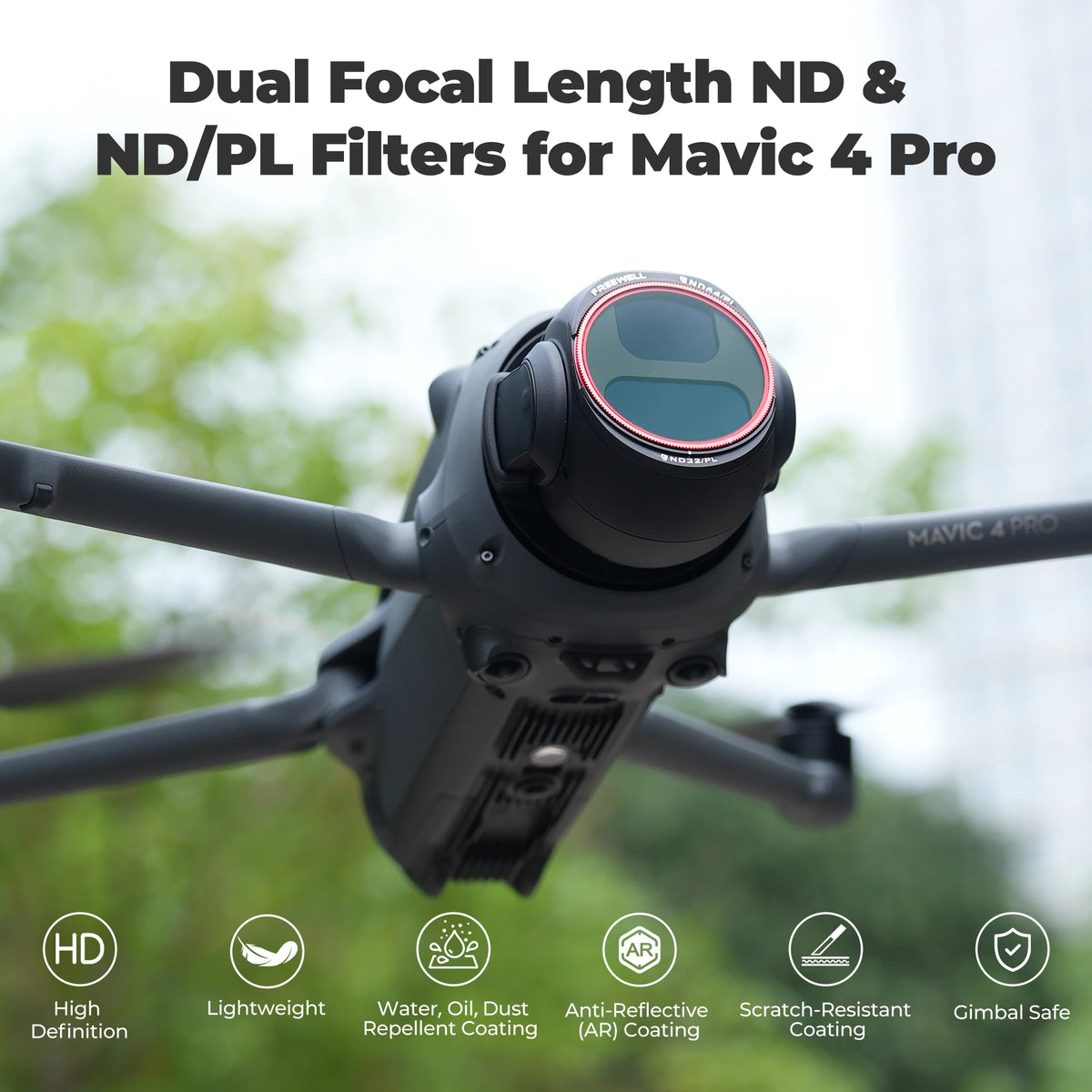 8 Piece ND Filter Kit for DJI Mavic 4 Pro