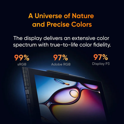12 Inch Graphic Drawing Tablet Display with Stylus & Stand