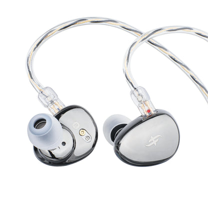 Hi Res Dual-Magnet In-Ear Earphones with Lithium Magnesium Driver