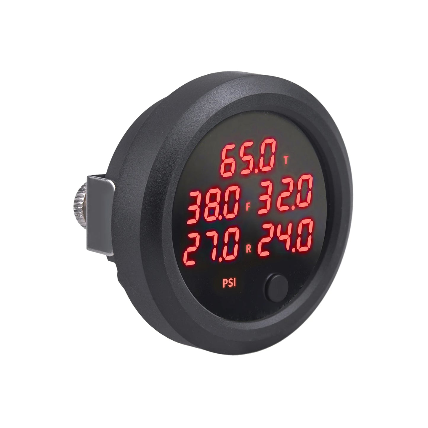Universal Car Air Suspension Pressure Gauge 0–16bar Red