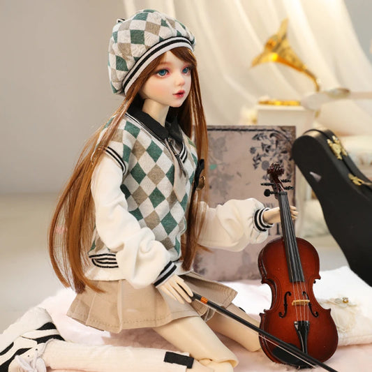 60cm BJD Doll with Designer Makeup and Rotating Eyes