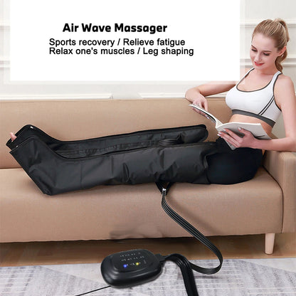 Air Compression Leg Massager for Circulation and Recovery