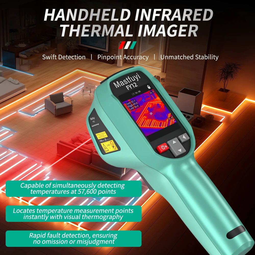 Durable Thermal Imaging Camera with Rechargeable Battery