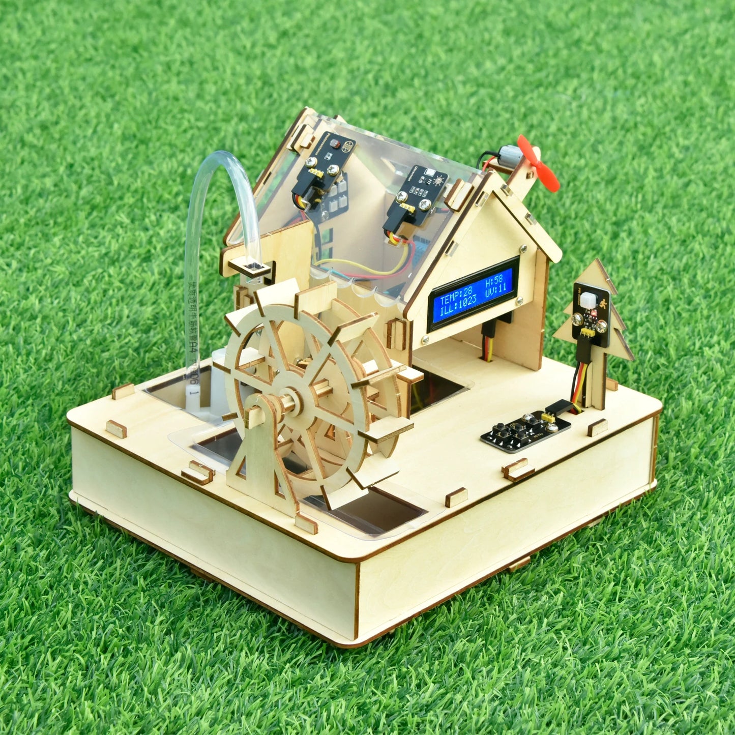 Eco-Friendly Smart House Electronics Kit for Arduino Programming