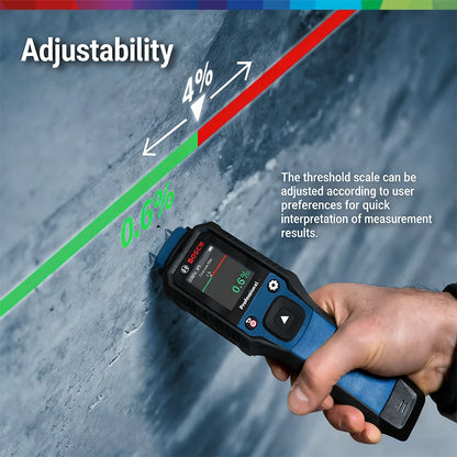 Professional Moisture Meter with Temperature & Humidity Sensor