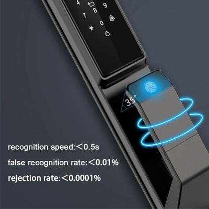 Outdoor Smart Door Lock with Face & Fingerprint Access