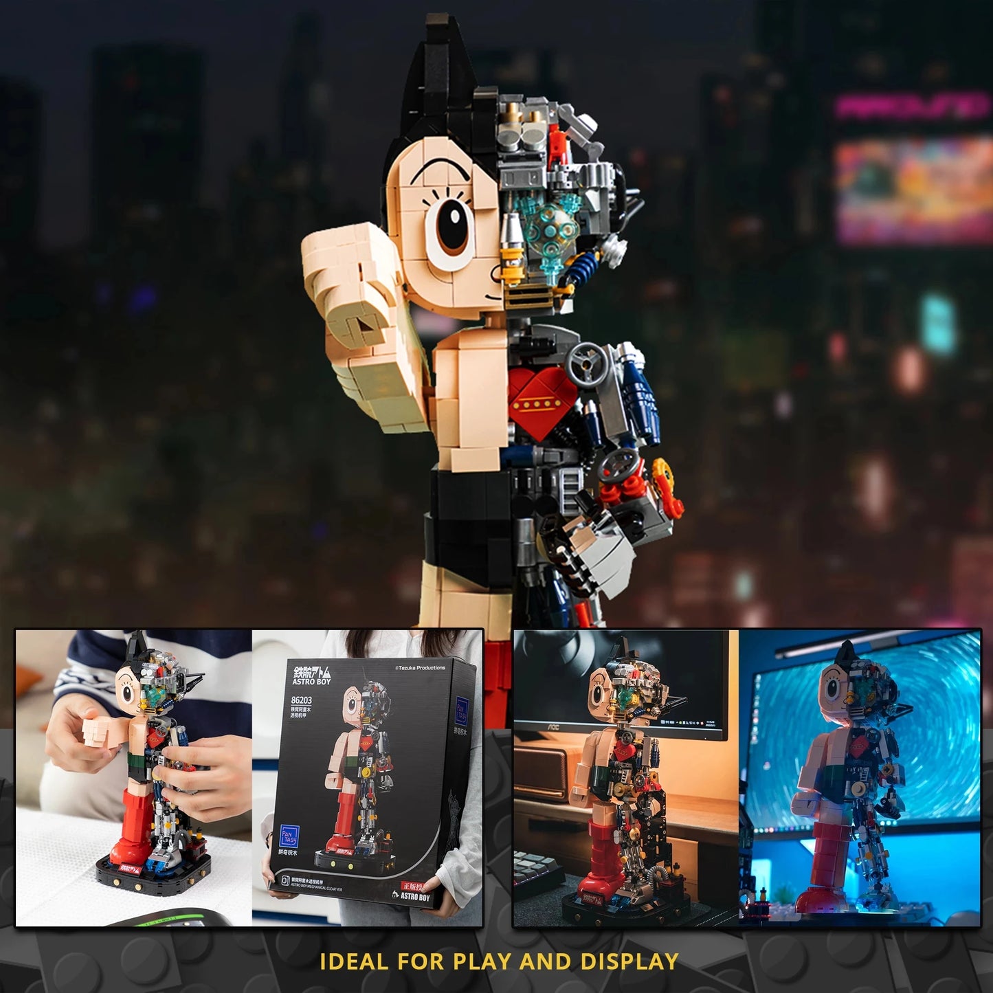 Astro Boy Building Block Figure Toy for Kids