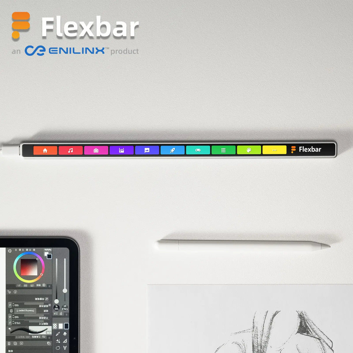 Programmable Touch Bar Shortcut Controller for Adobe & Gaming