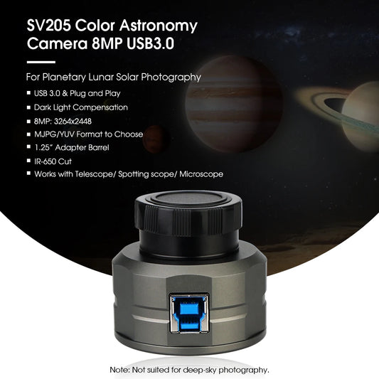 USB 2.0 Planetary Camera Telescope Electronic Eyepiece