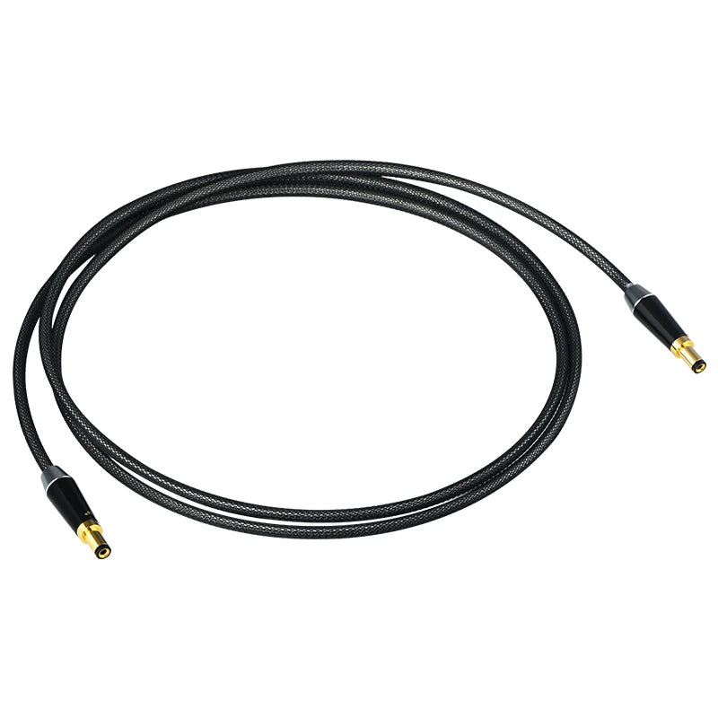 HiFi Sterling Silver DC Power Cable 1m