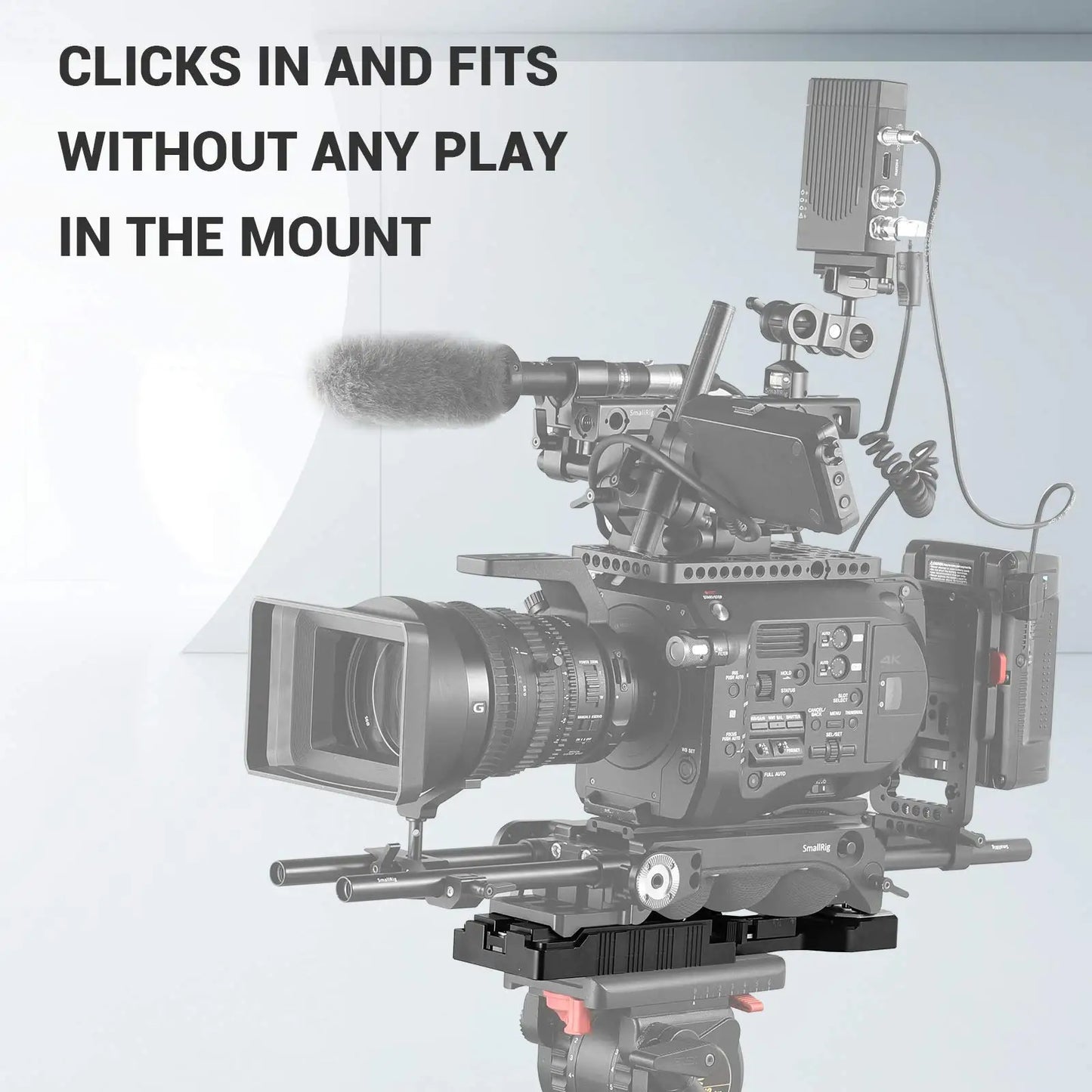 Quick Release Tripod Plate for Sony FS5 FS7