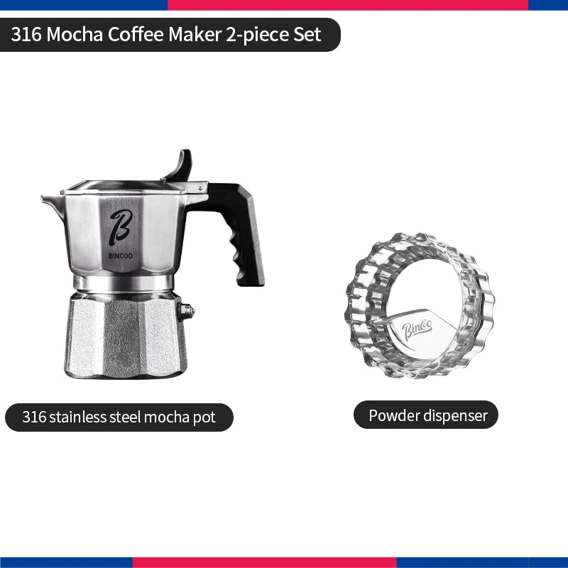 Moka Pot Set for Home Espresso Brewing