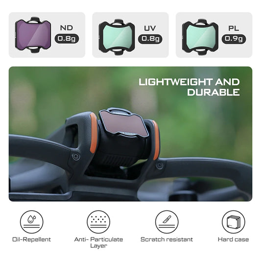 Professional Drone Camera Filter Kit 7-Pack for DJI Avata 2