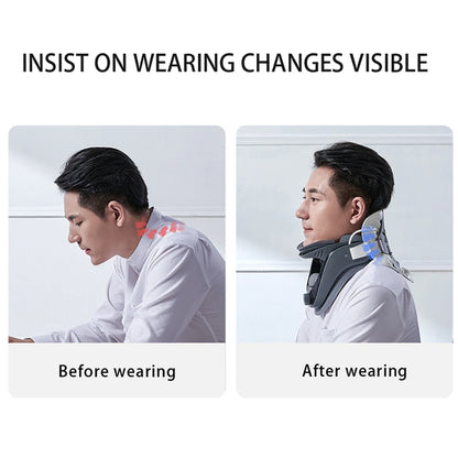 Portable Neck Traction Device for Spine Alignment and Relief