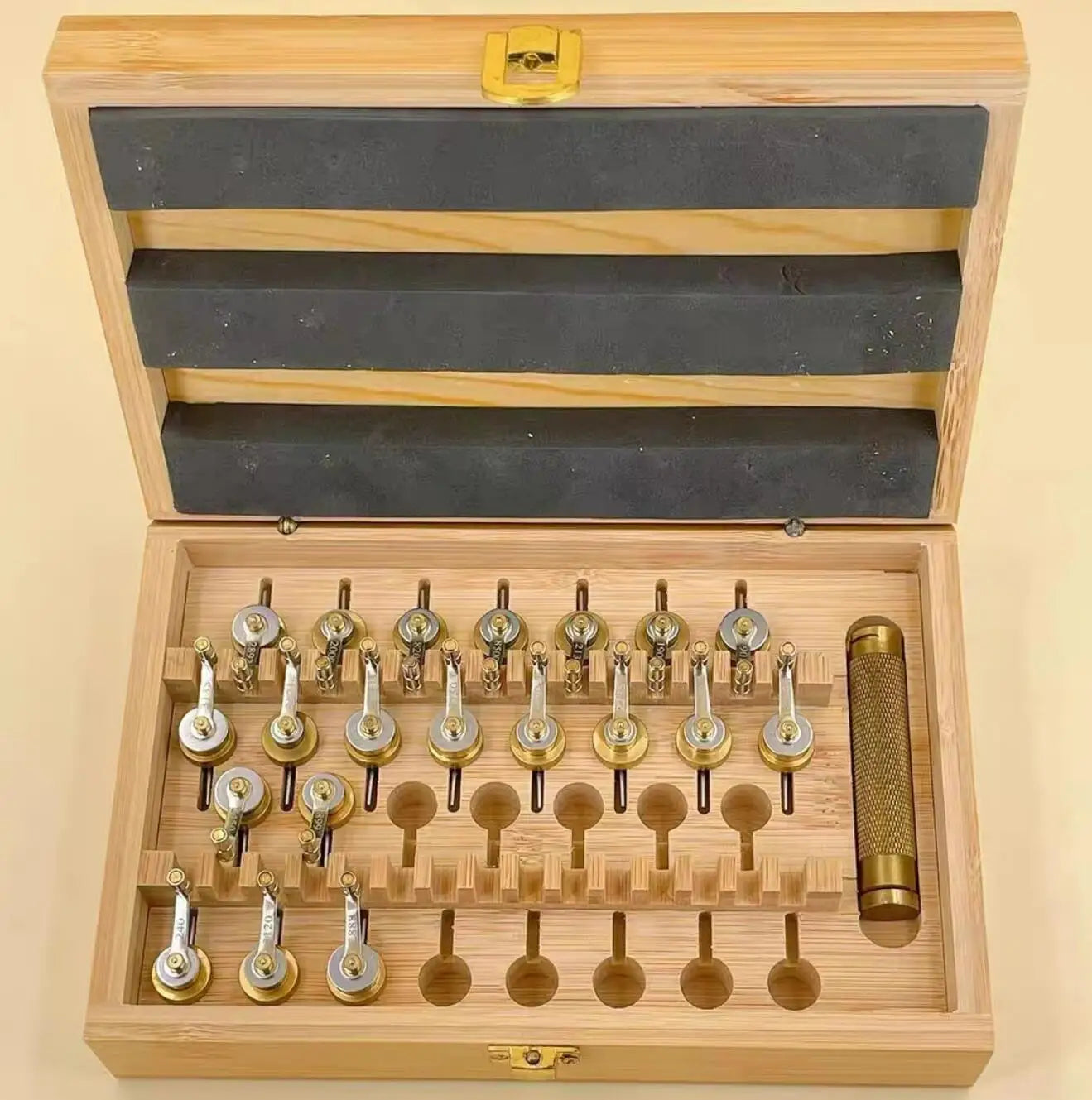 High Precision 20-Piece Watch Repair Mainspring Winding Tool Kit