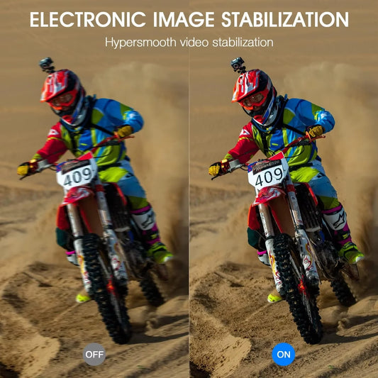 Action Cam for Helmet and Bike Recording