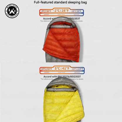 Ultralight Hiking Sleeping Bag with iFlex Nylon