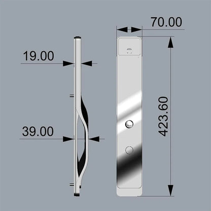 Smart Fingerprint and Password Door Lock with Camera