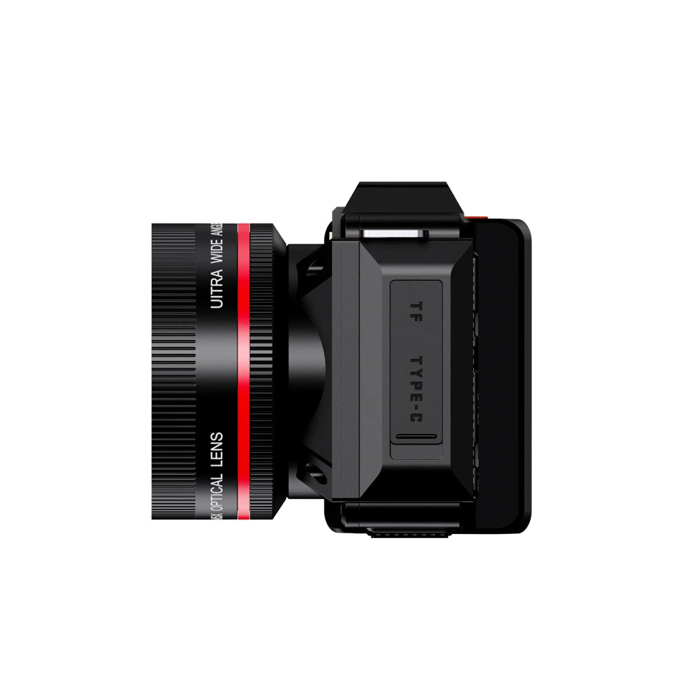 4K UHD SLR Style Camera 70MP Dual Screen 64GB Card