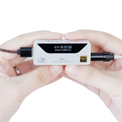 USB DAC and Hi Res Audio Headphone Amplifier Blue