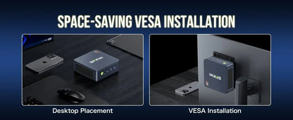 16GB Mini Desktop with 256GB SSD and WiFi 6 Support