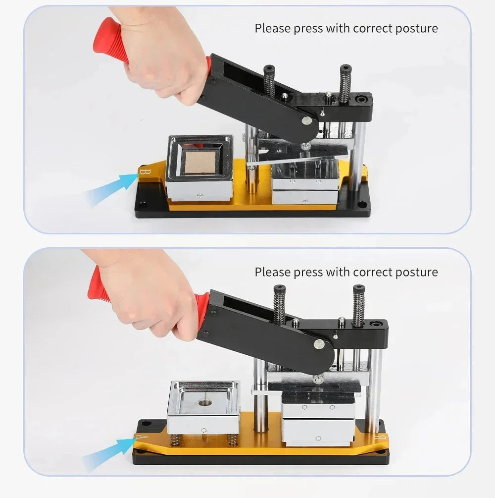 50×50mm Acrylic Magnet Maker Machine Set