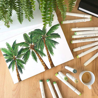Marker Sketchbook Heavyweight Paper Pad for Drawing