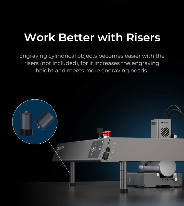Rotary Roller Attachment for Laser Engraving Machines