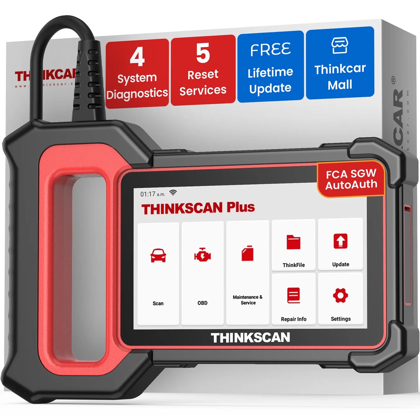 Vehicle Diagnostic Scanner Thinkscan Plus S6 Engine and ABS