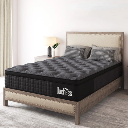 Single Pocket Spring Gel Memory Foam Euro Top Mattress 27cm
