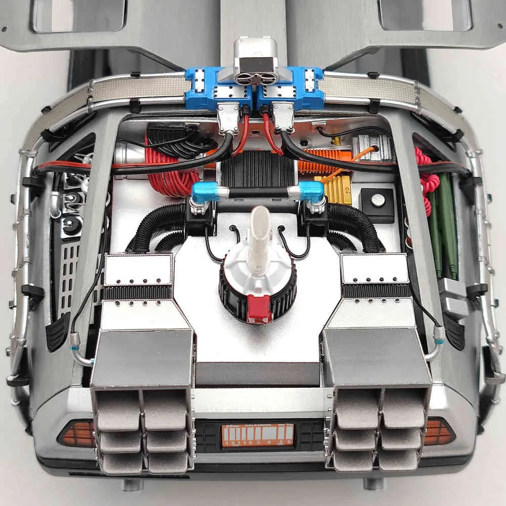 1:18 Diecast Back to the Future Time Machine Model
