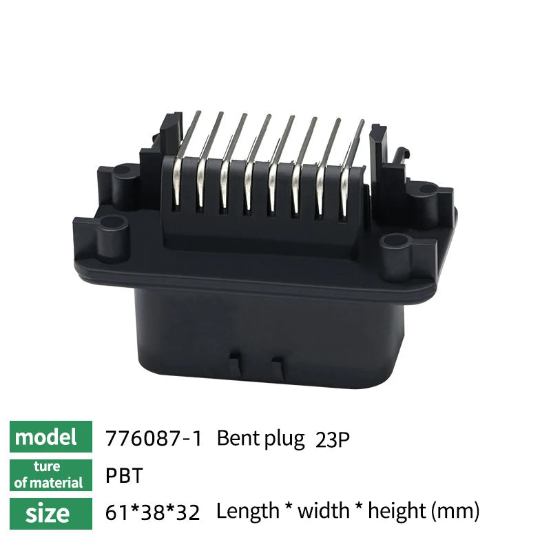 3P AMPSEAL Right Angle Connector