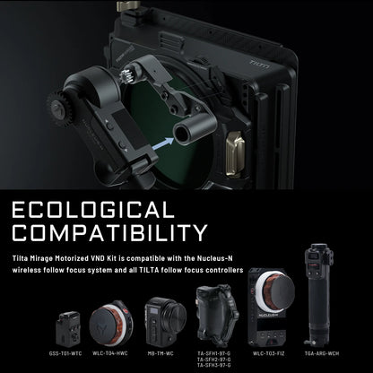 Mirage K1 Camera Matte Box with VND Filters