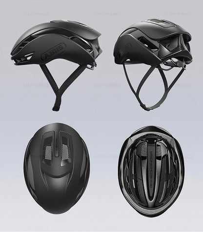 Aero Road Cycling Helmet Velvet Black Medium