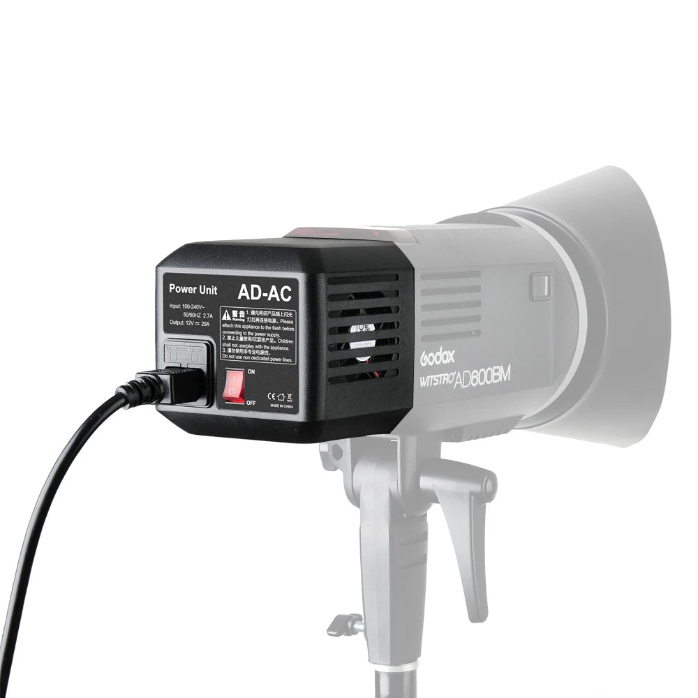 Universal Studio Flash Power Supply for AD600 Series