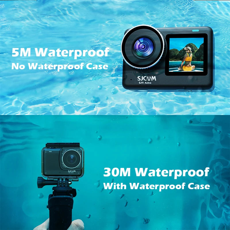 Portable 4K SJ11 Sports Camera with Touch Screen 32GB